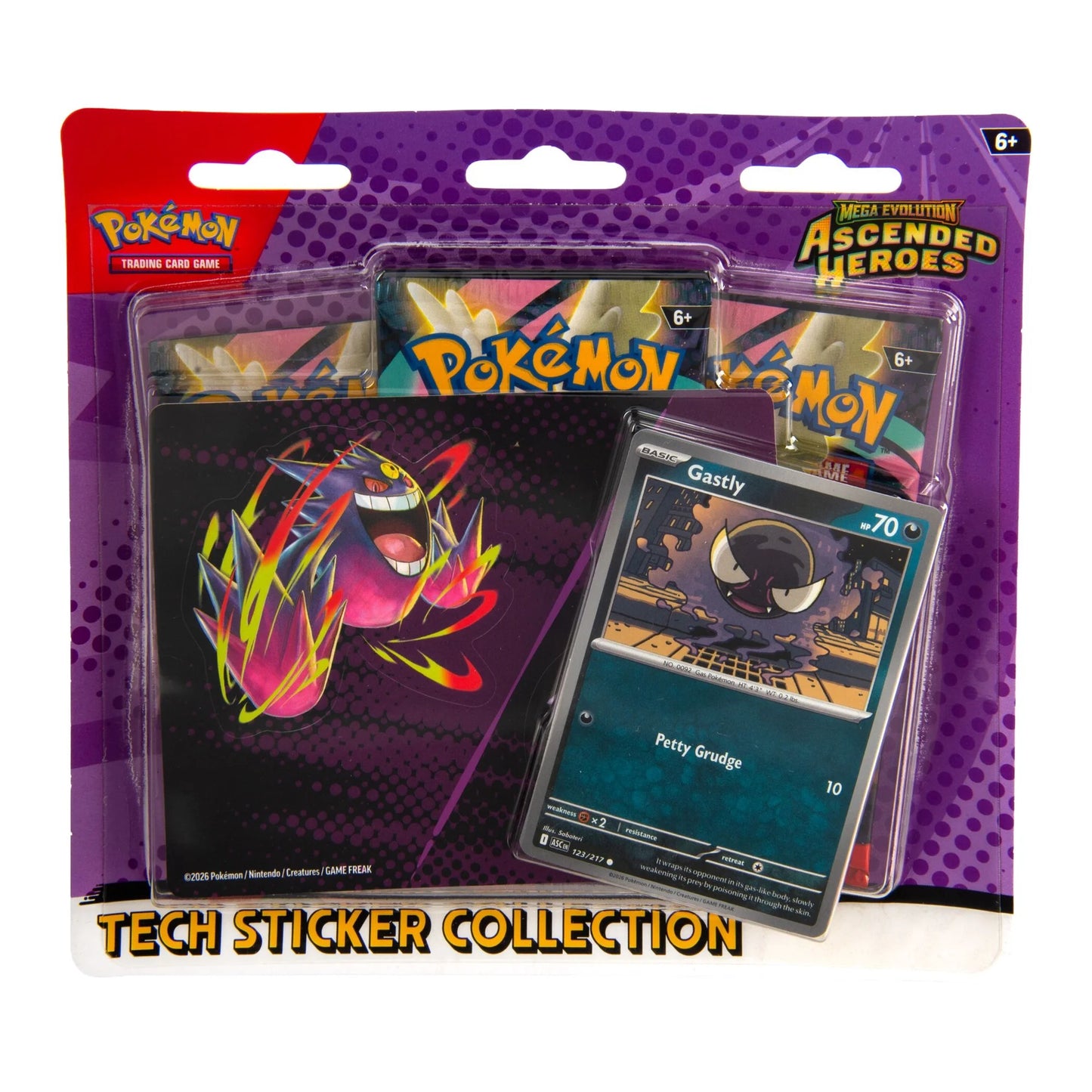 Pokemon Ascended Heroes Tech Sticker Collection - Random Variant