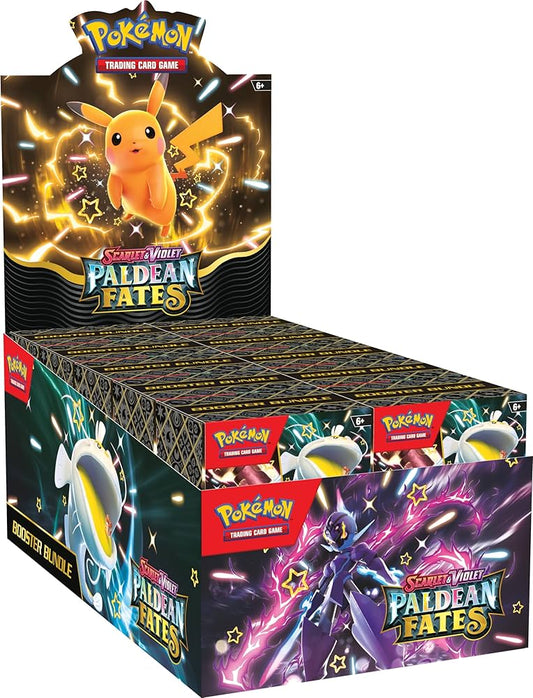 Pokemon Paldean Fates Booster Bundle Display
